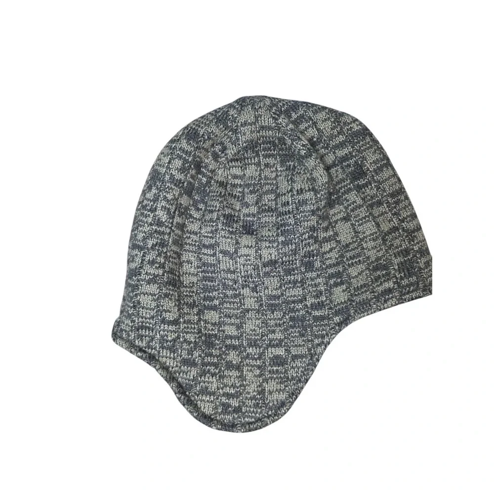 Carhartt Akron Fleece Lined Knit Beanie Hat Ear Flap Brown Olive OSFA